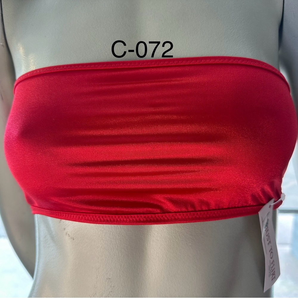 Just to Flirt- Bandeau Top-LOTS OF COLORS NWT-! - Picture 3 of 8